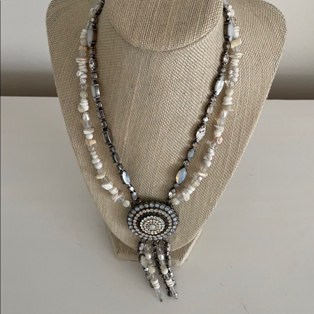 Statement Shell Necklace - image 2